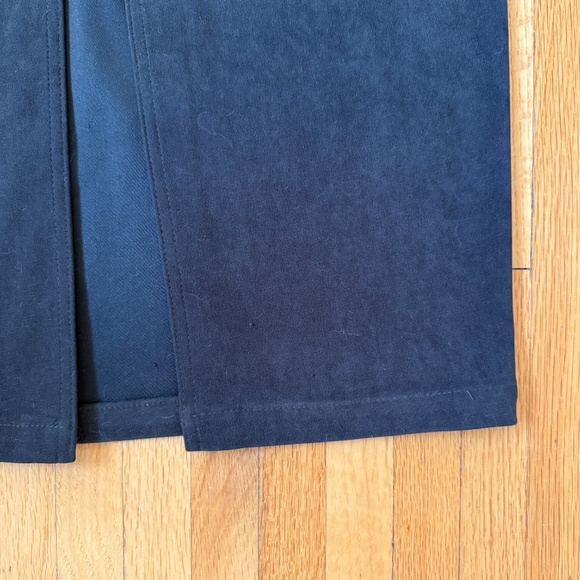 Vintage 90s Sleek high-waist midi pencil skirt in dark khaki 🖤 - Picture 11 of 11